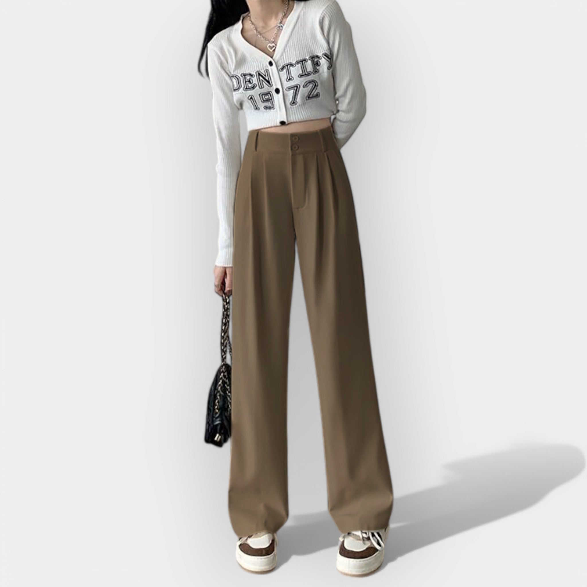 Pantaloni Largi Stil Korean