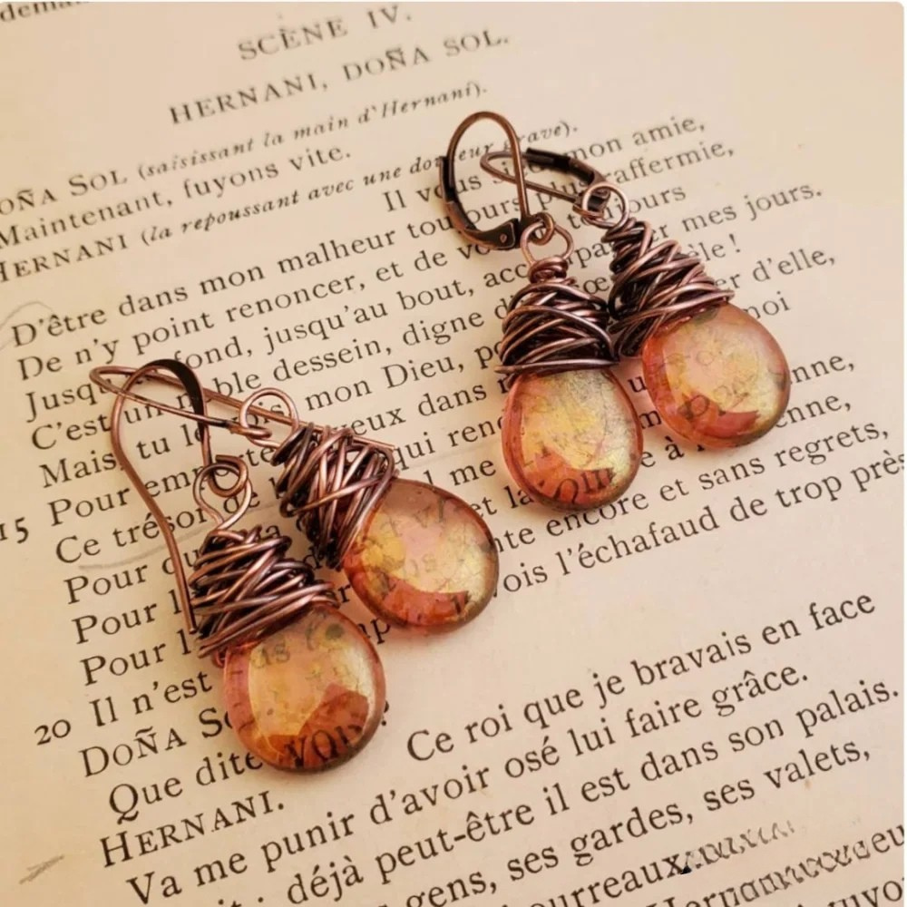 Boho náušnice od Feuerfliegen