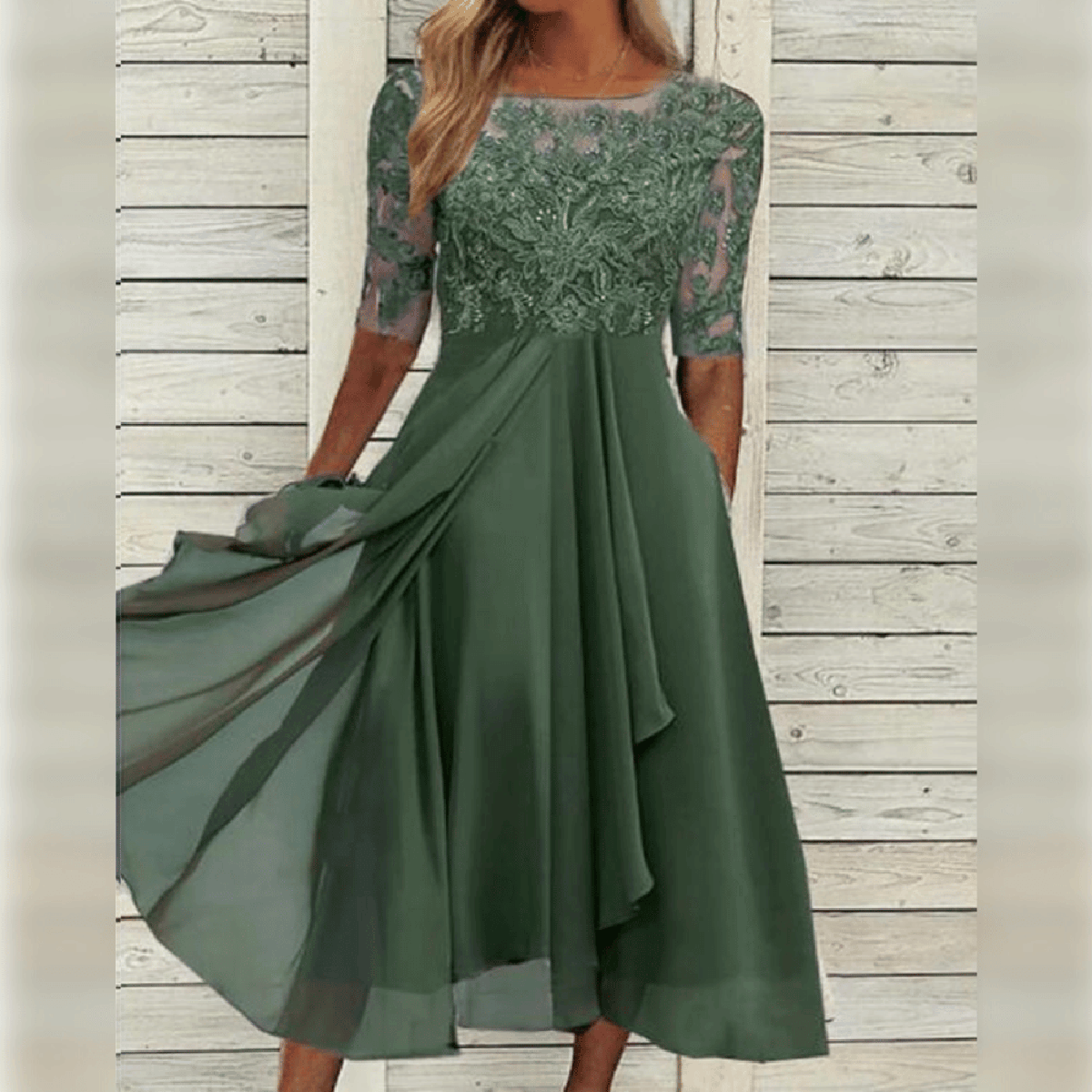 Elegant Comfortable Women's Midi Dress