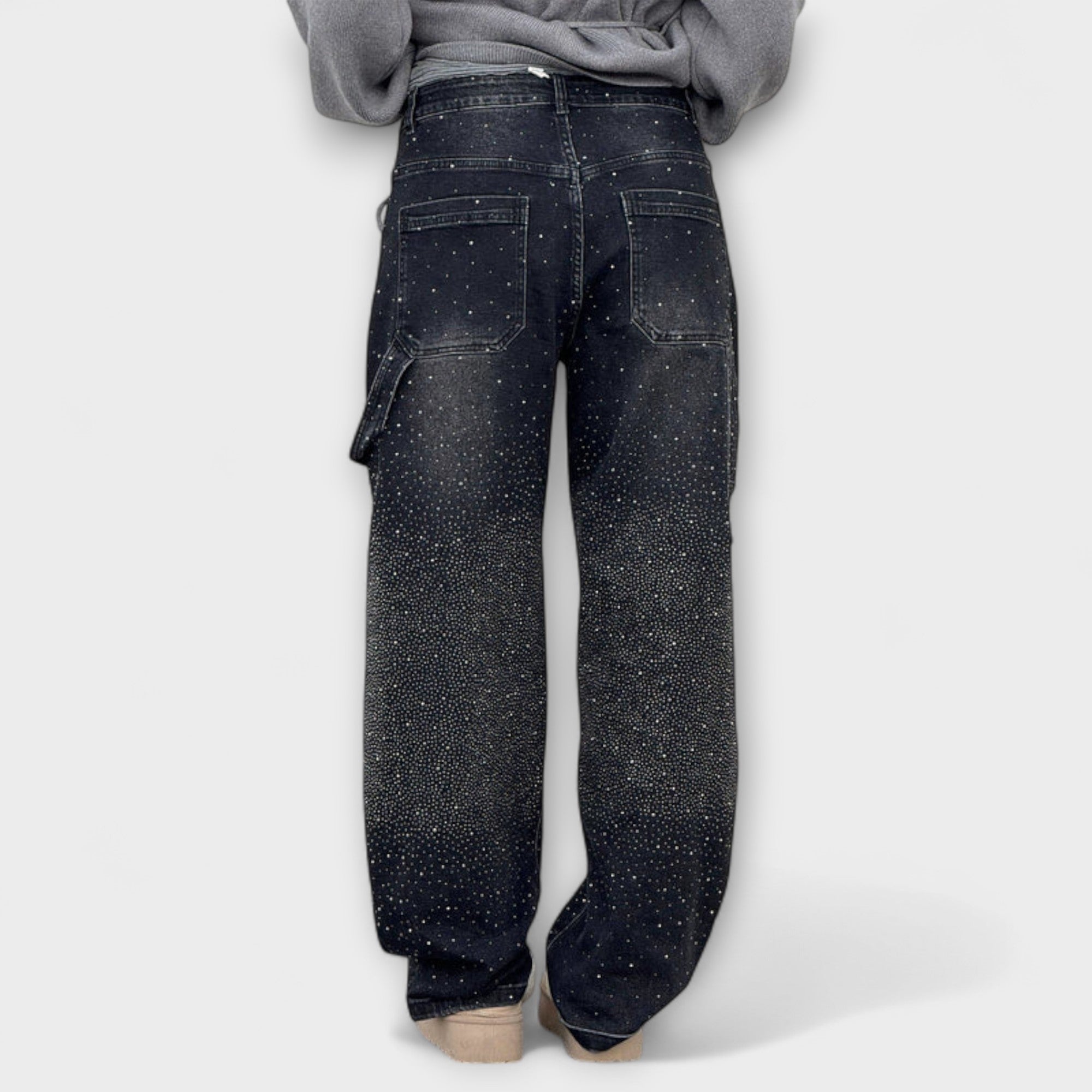 Fable - Shine Denim Jeans v štýle Balloon Carpenter