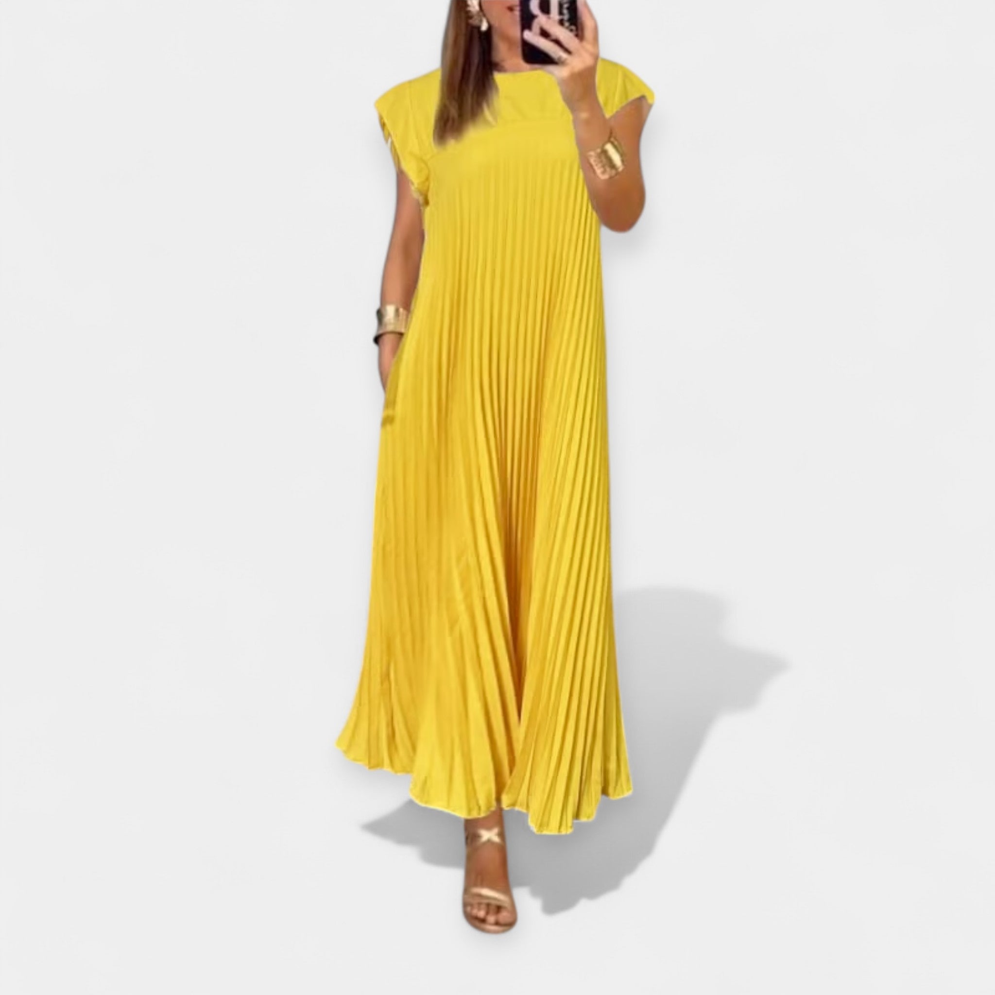 Rochie lungă casual și comodă
