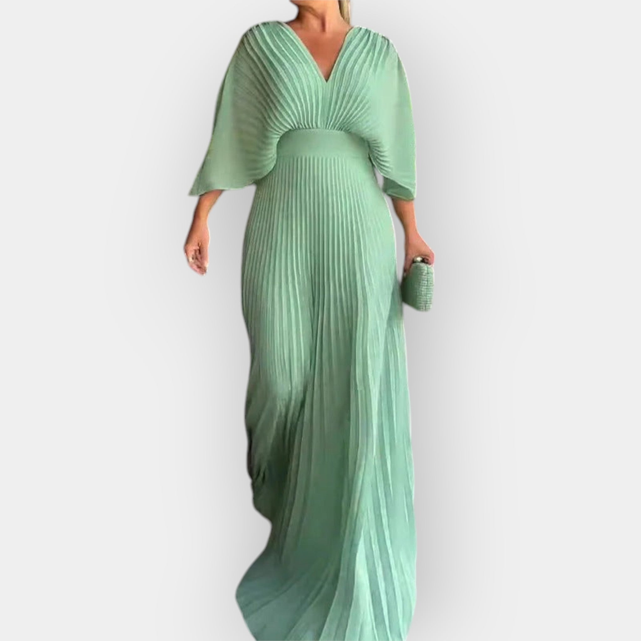 Rochie pliată elegantă