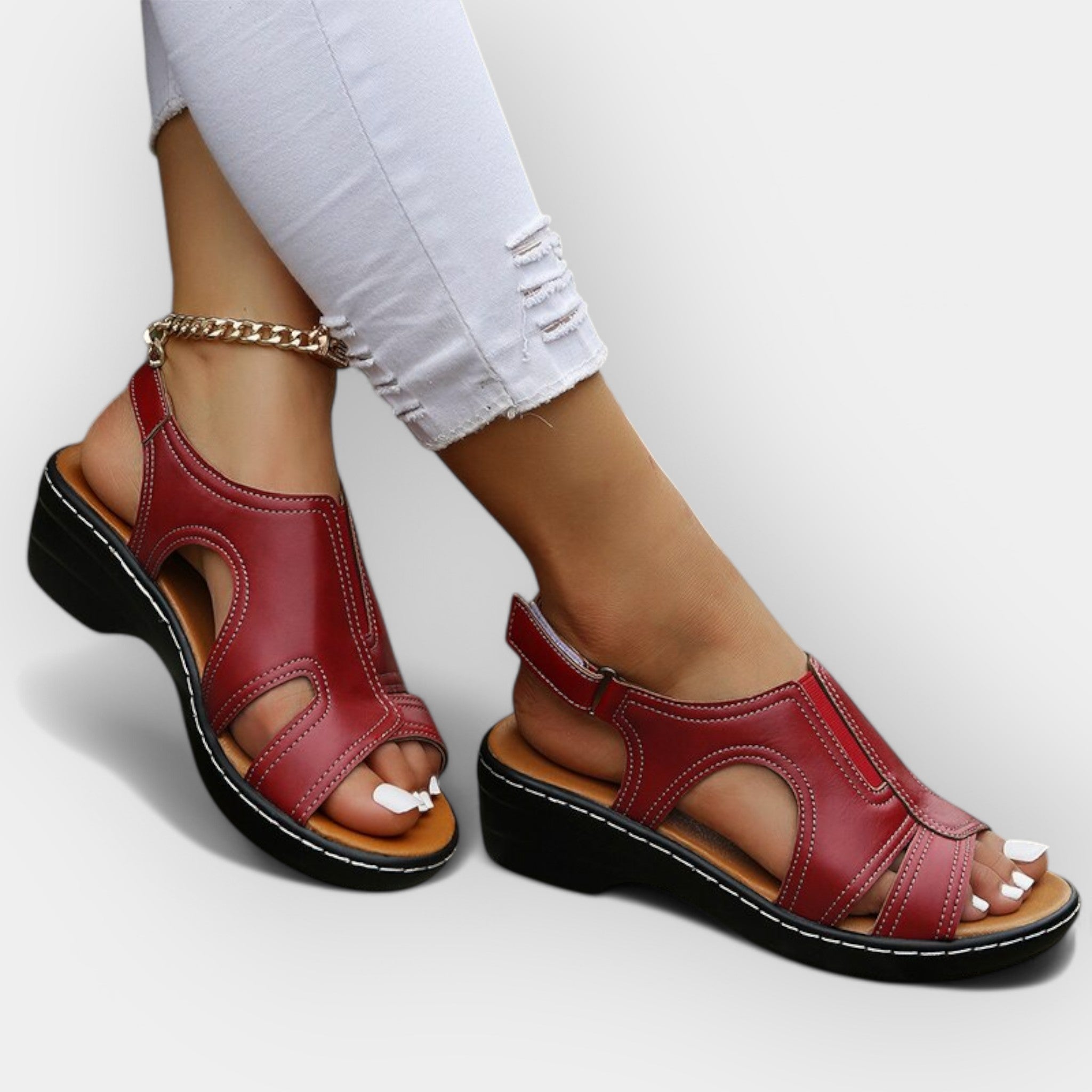 Sandale din piele cu stil