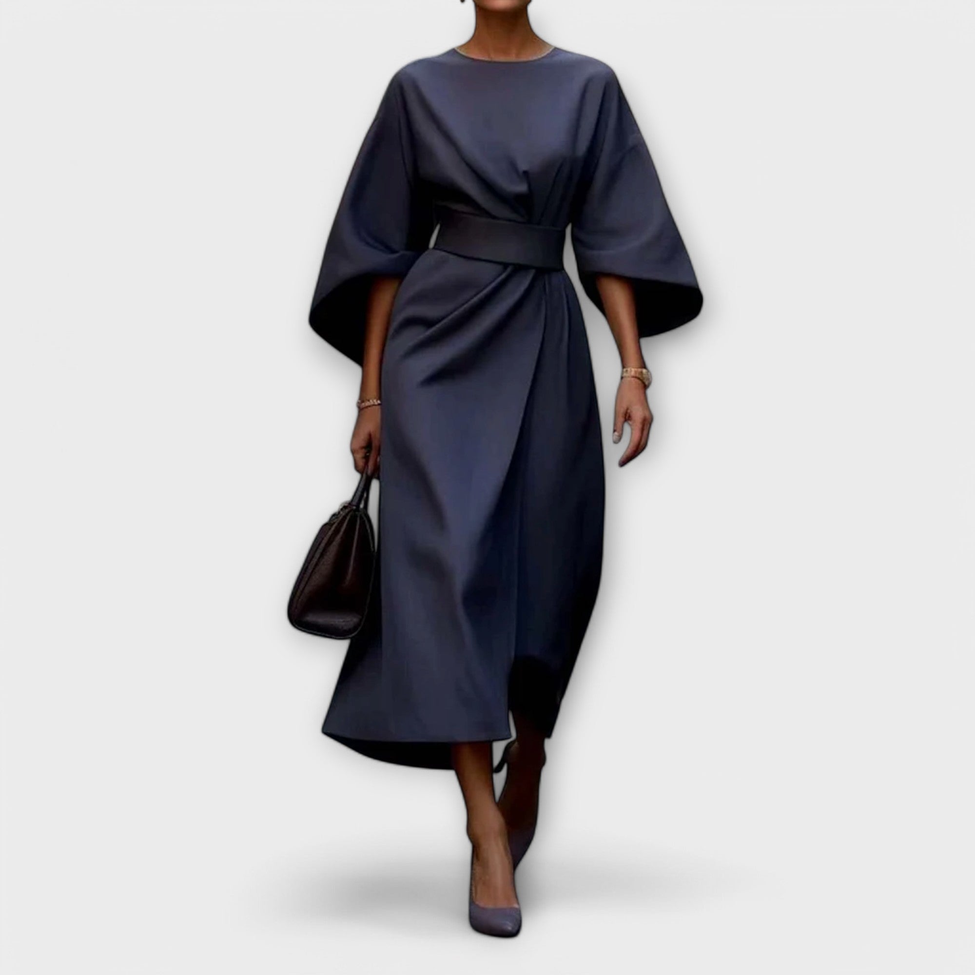 Elegant Long-Sleeve Dress