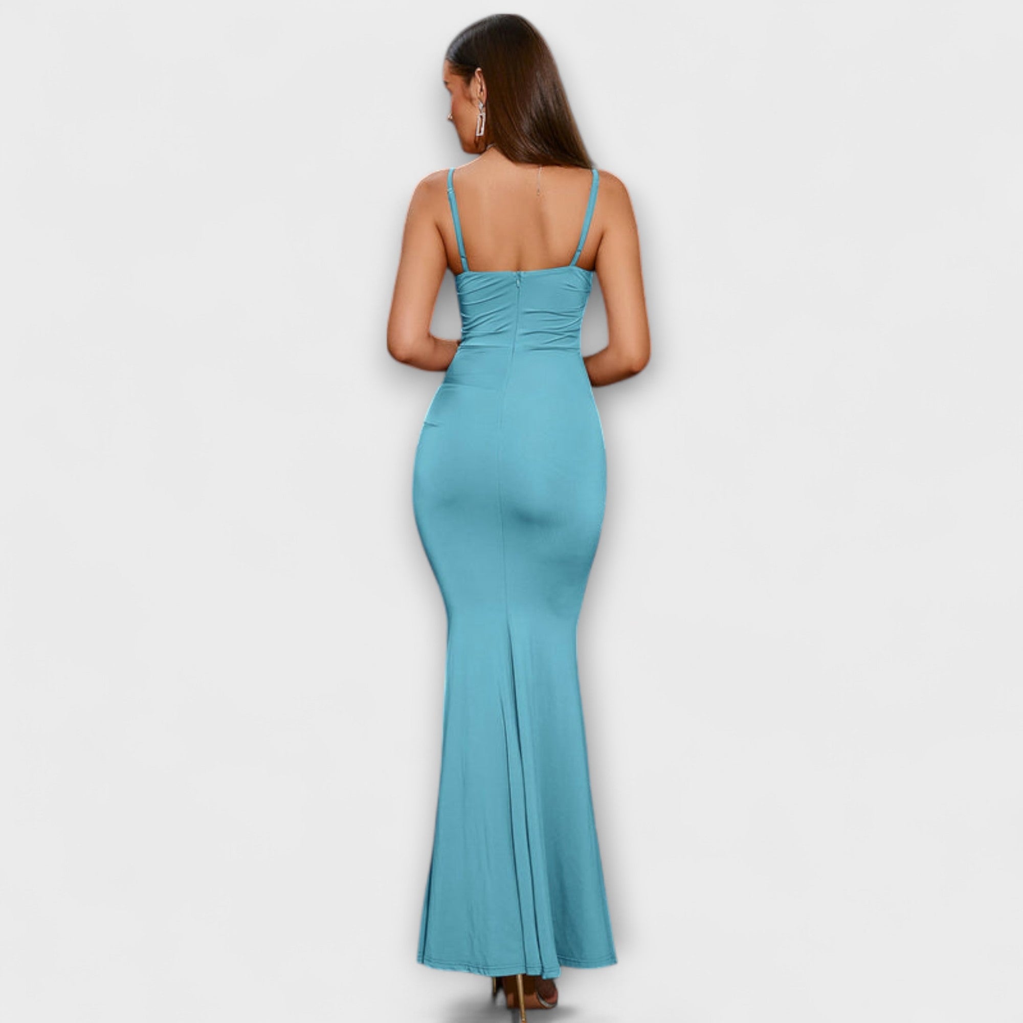 Callie - Elegantné Rúškové Šaty