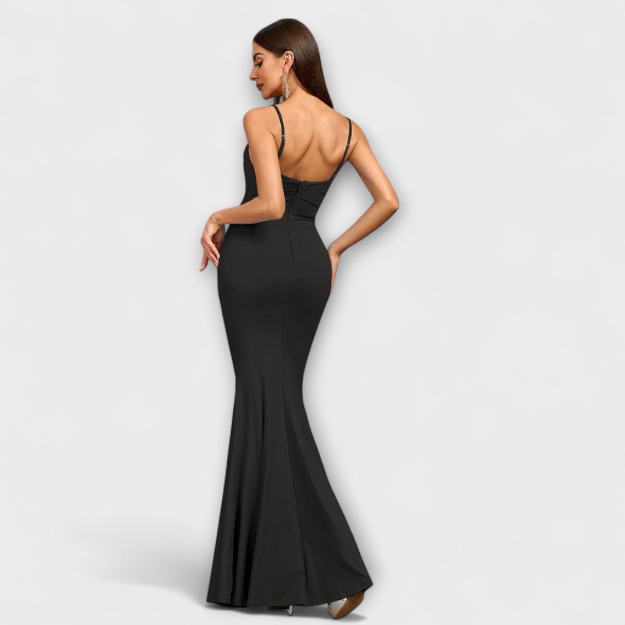 Callie - Elegantné Rúškové Šaty