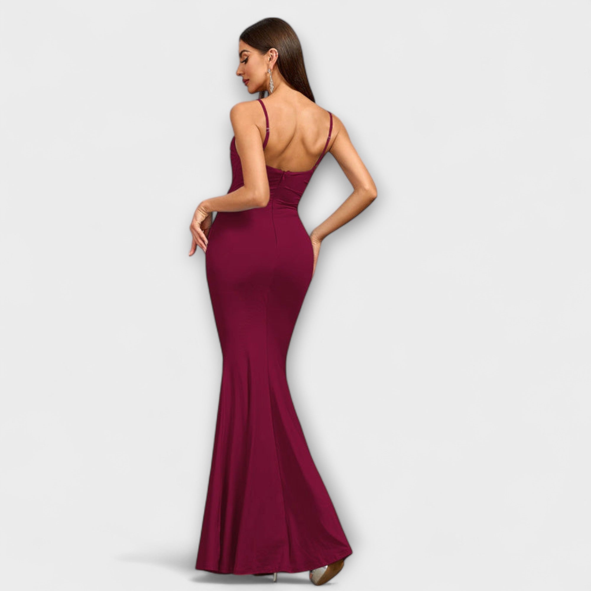 Callie - Elegantné Rúškové Šaty