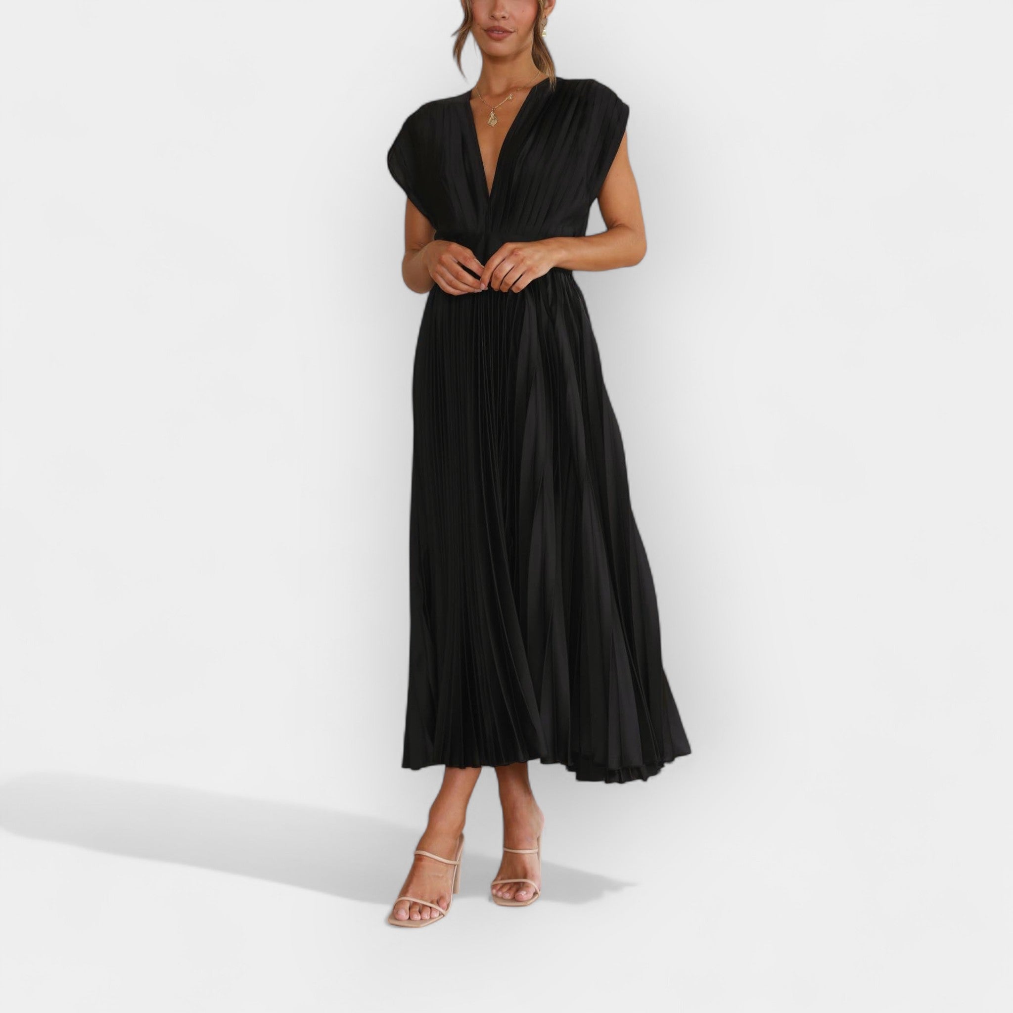Rochie elegantă plisată – croială rafinată