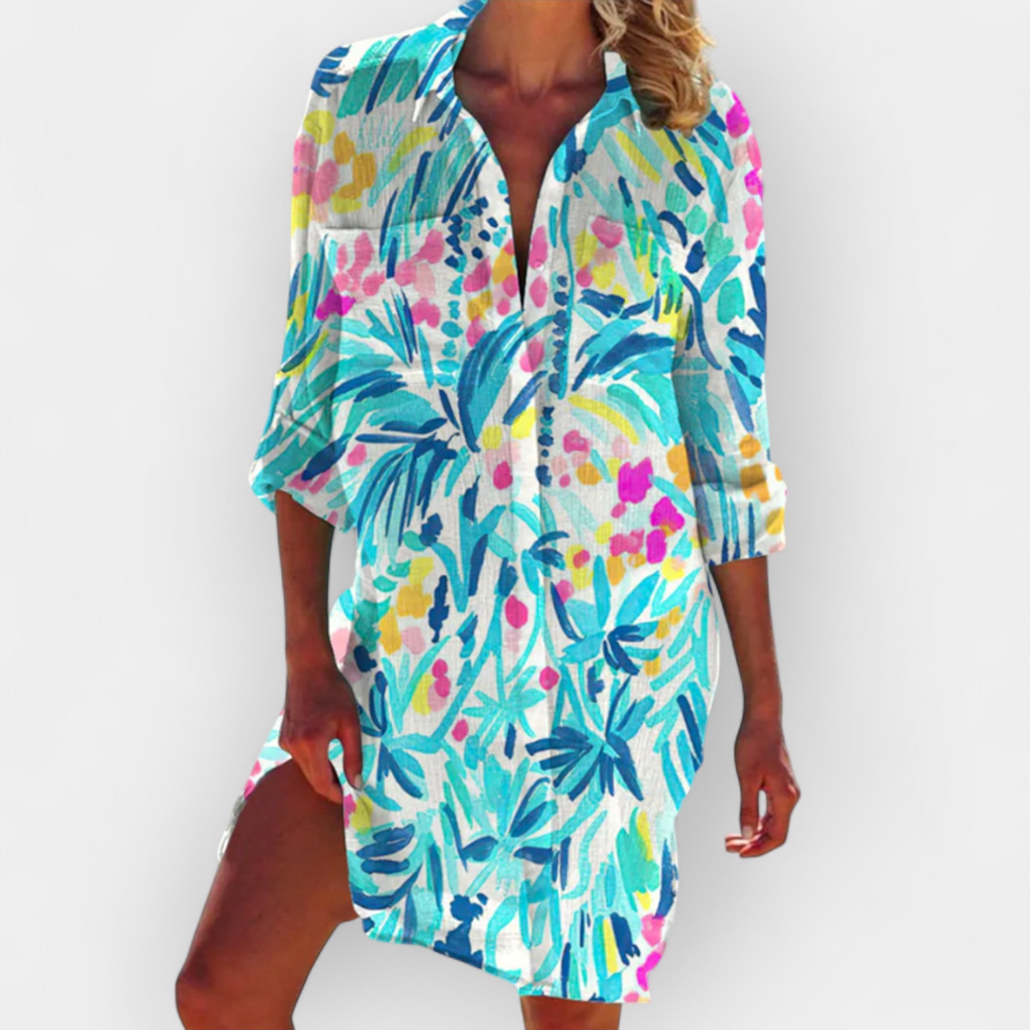 Rochie Vaporoasă cu Croială Elegantă