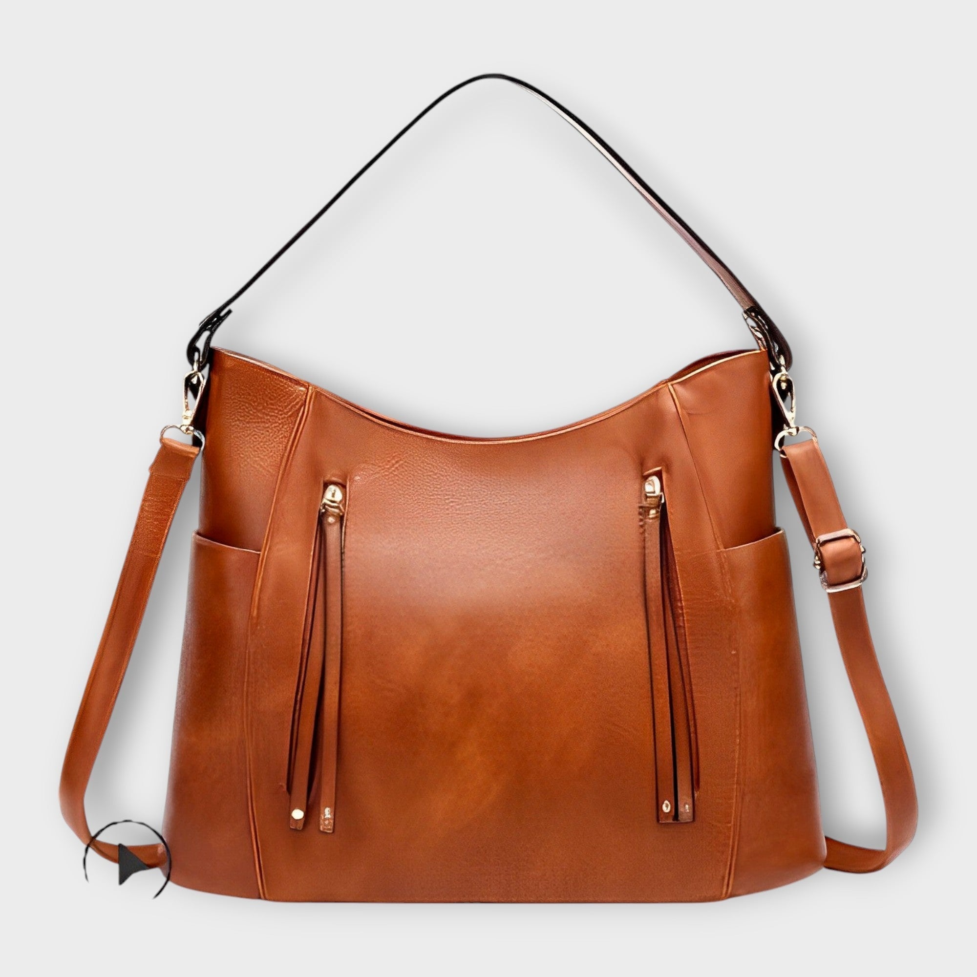 Vintage-inšpirovaná elegantná dámska kabelka