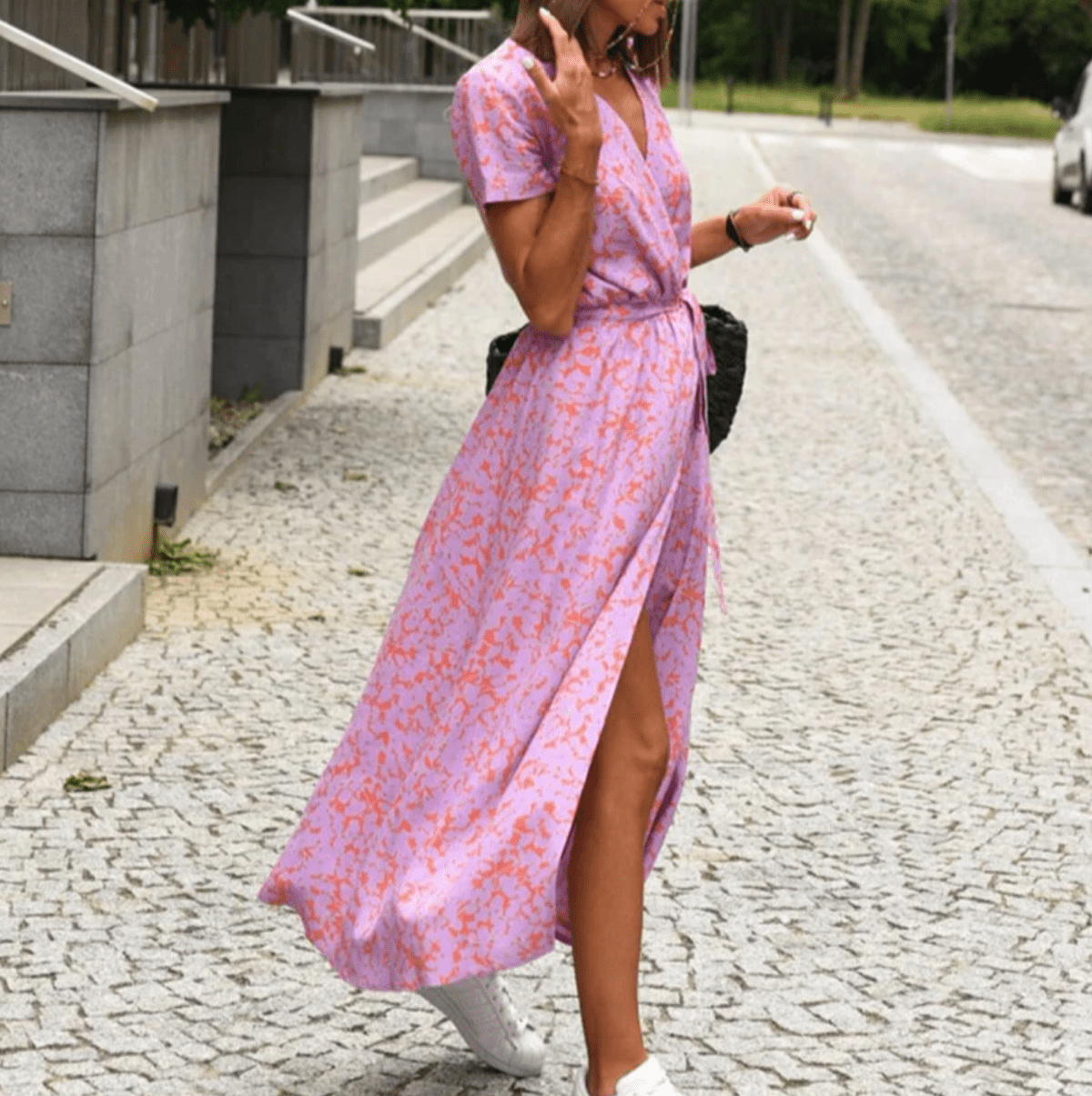 Women's Elegant Printed Summer Dress