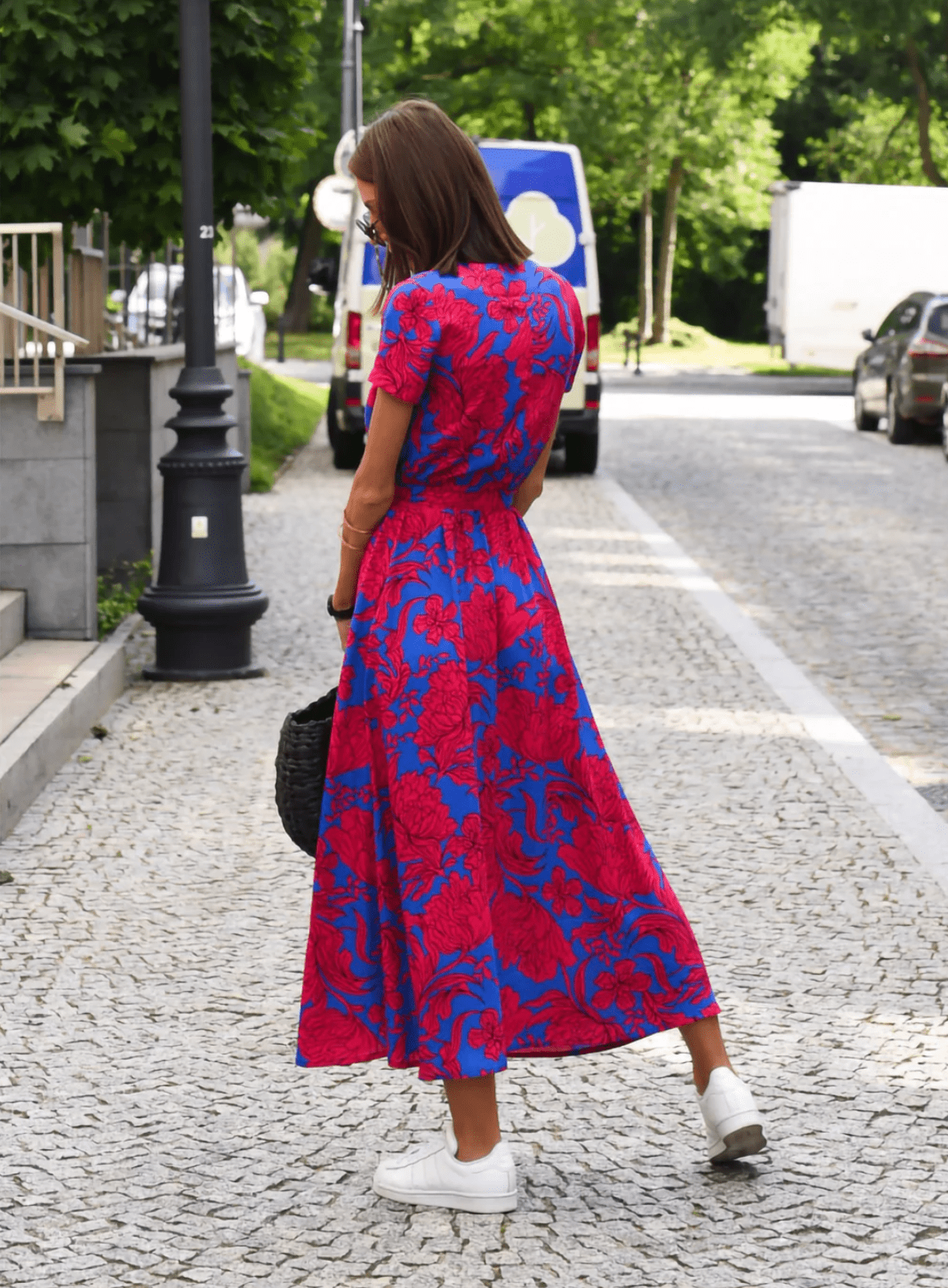 Women's Elegant Printed Summer Dress