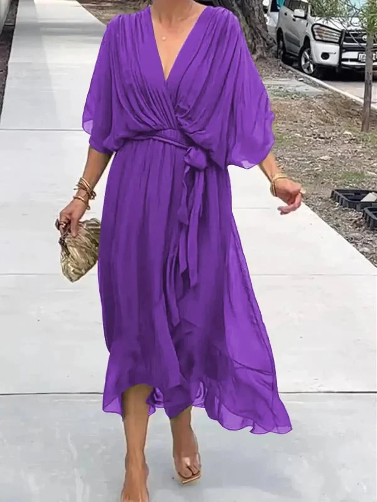 Women's Flowy Maxi Dress