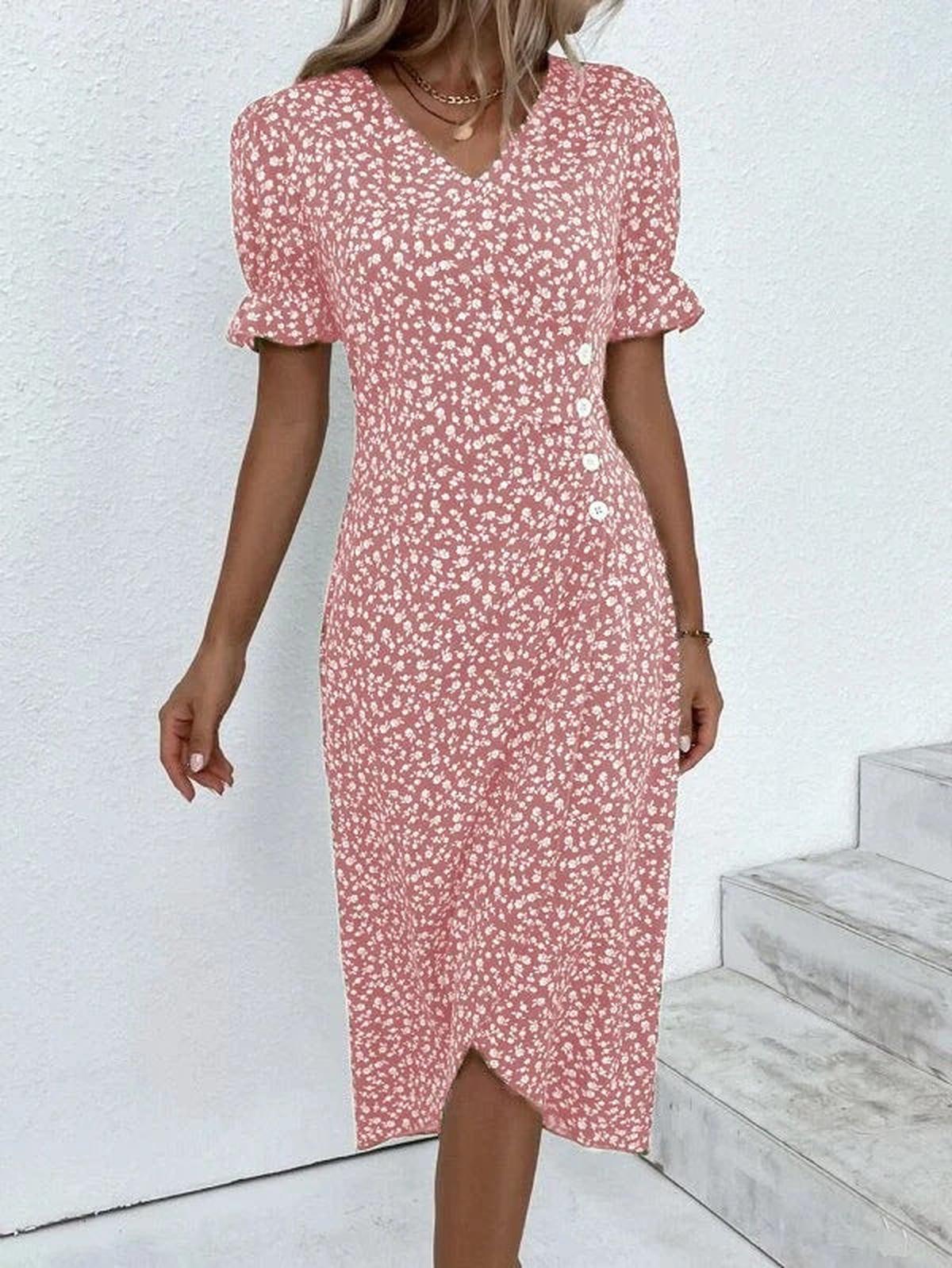 Women's Knee-Length Summer Dress