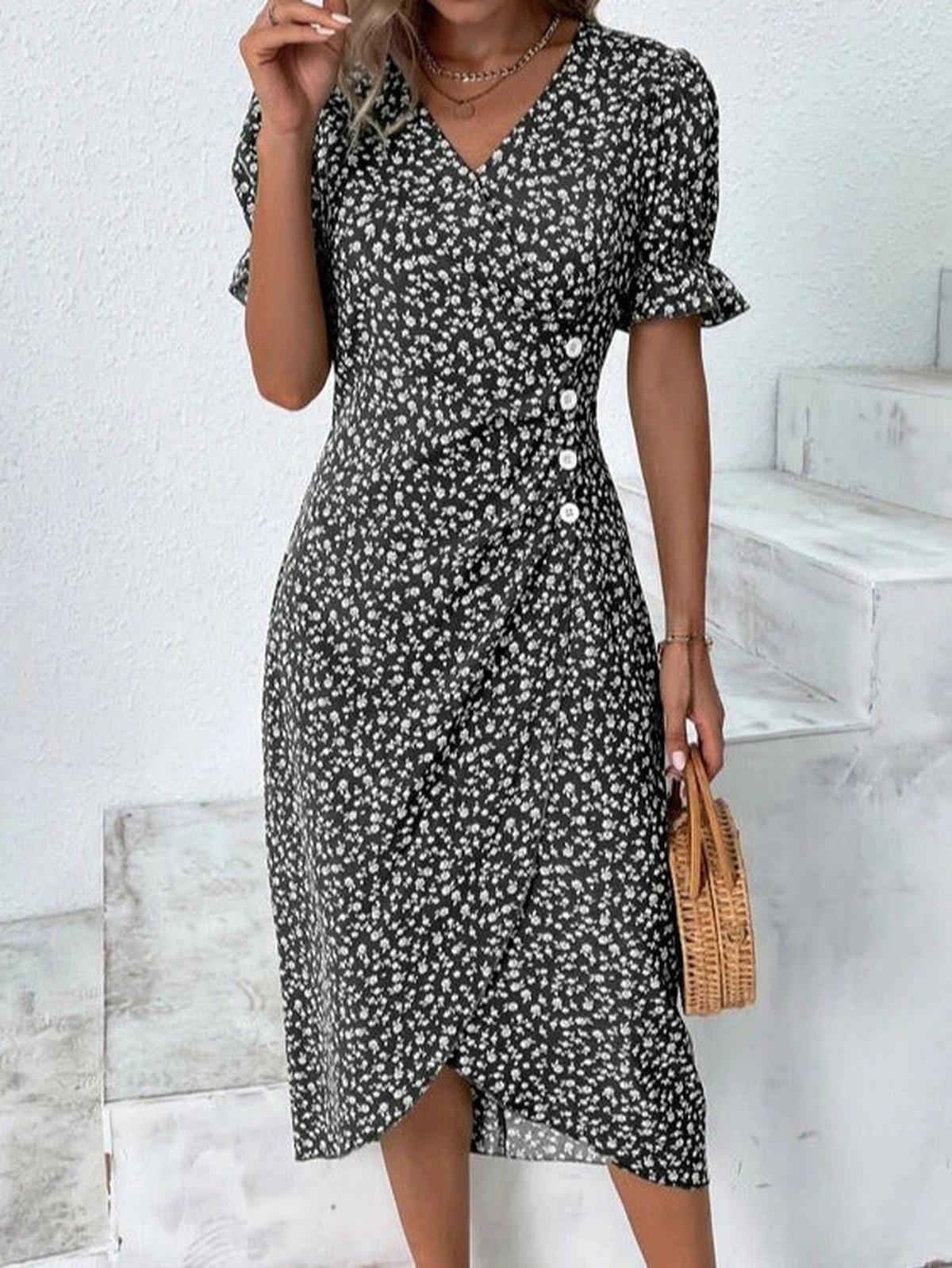 Women's Knee-Length Summer Dress