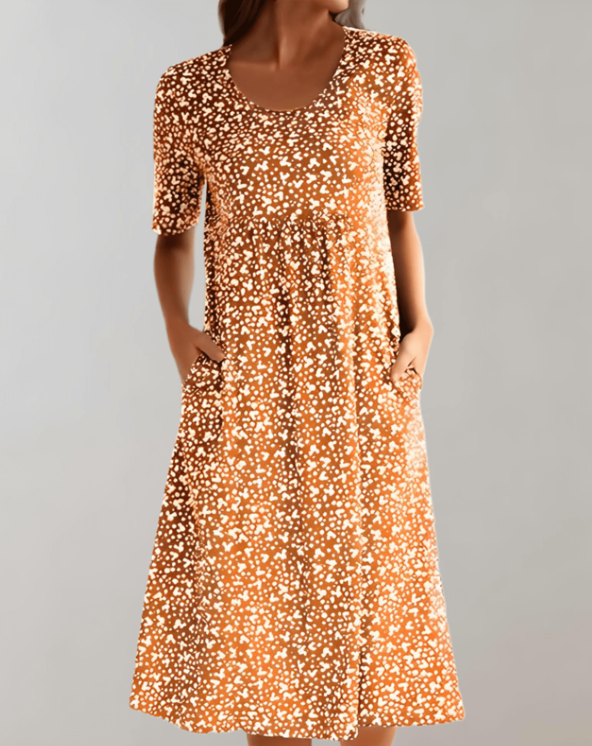 Women's Lightweight V-Neck Sleeveless Summer Dress