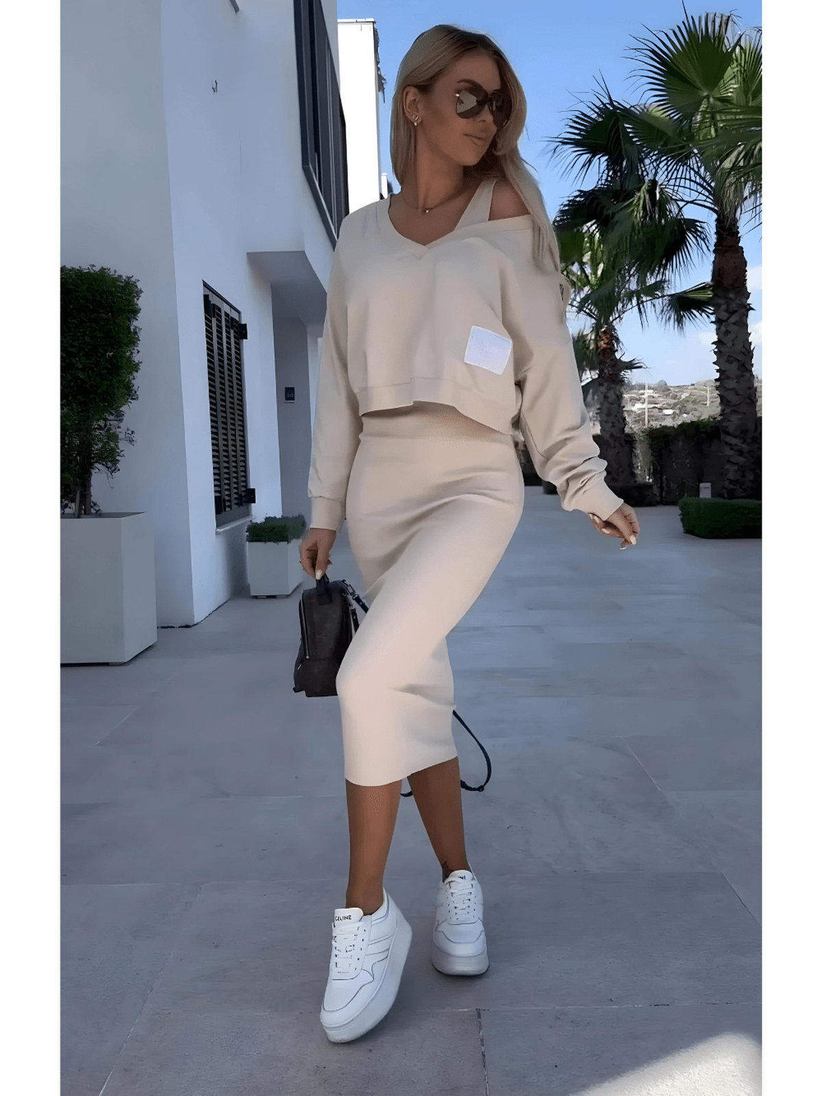 Women's Limited Edition Sleeveless Sweater Dress