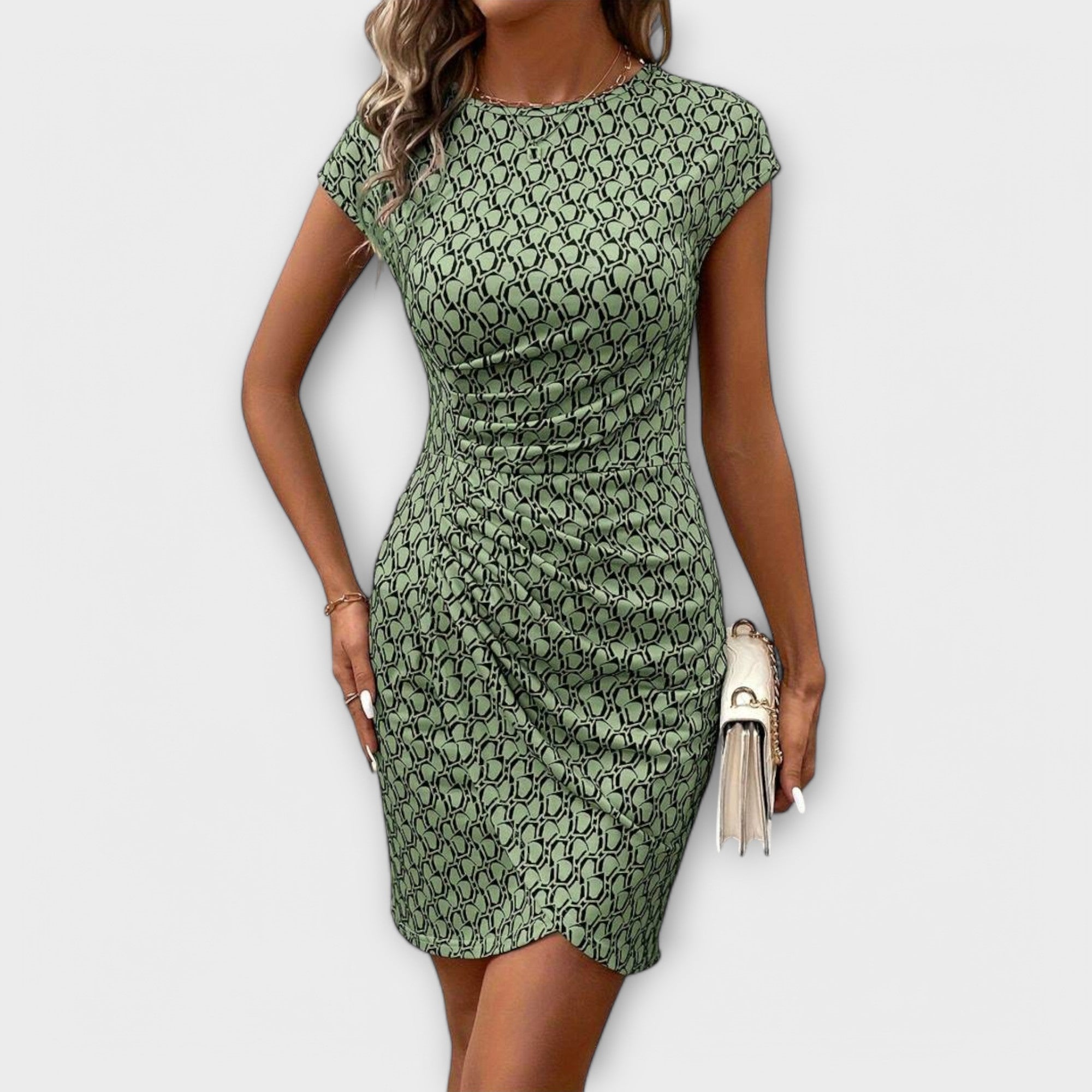 Emma – Short Tulip Print Dress