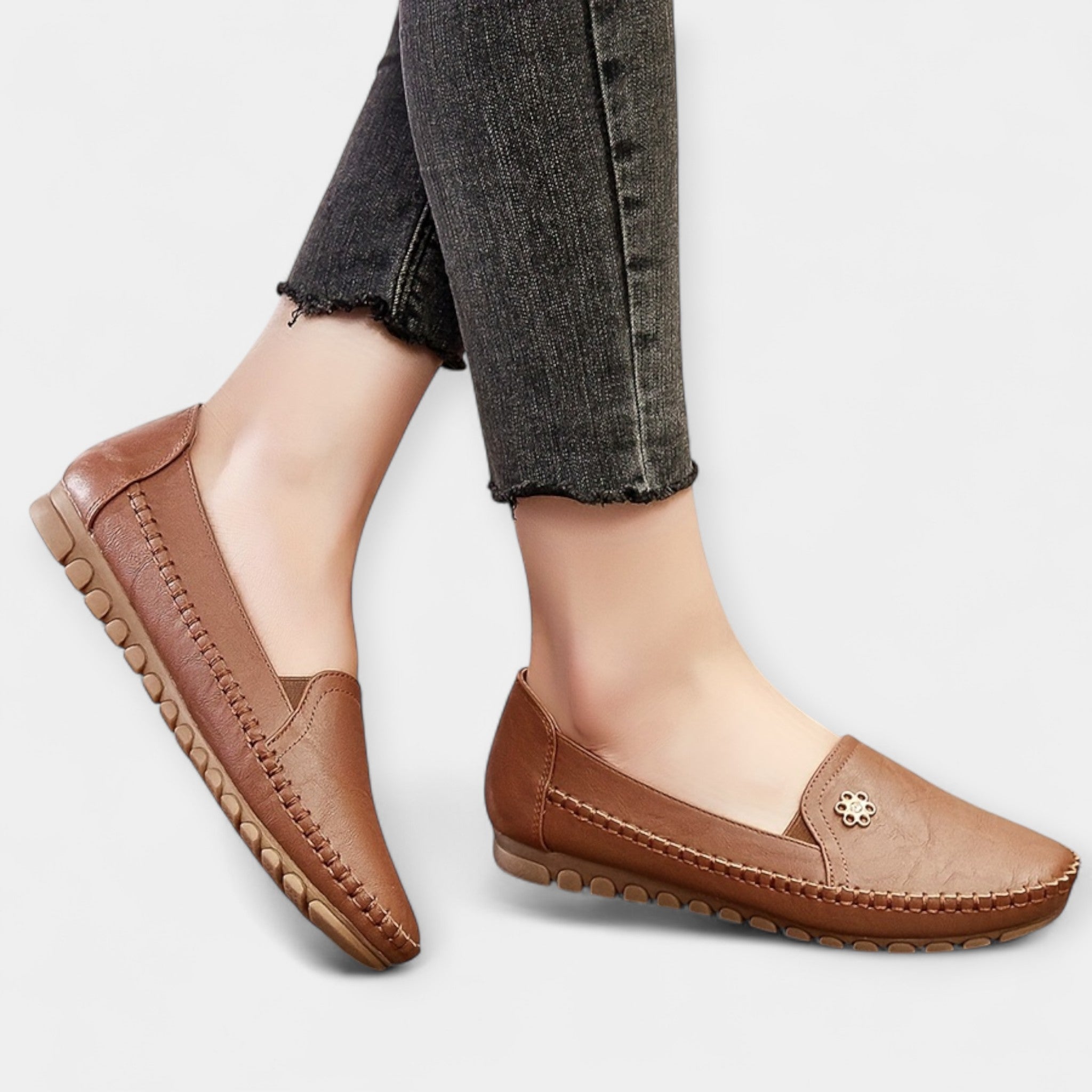 Pantofi slip-on cu talpă moale