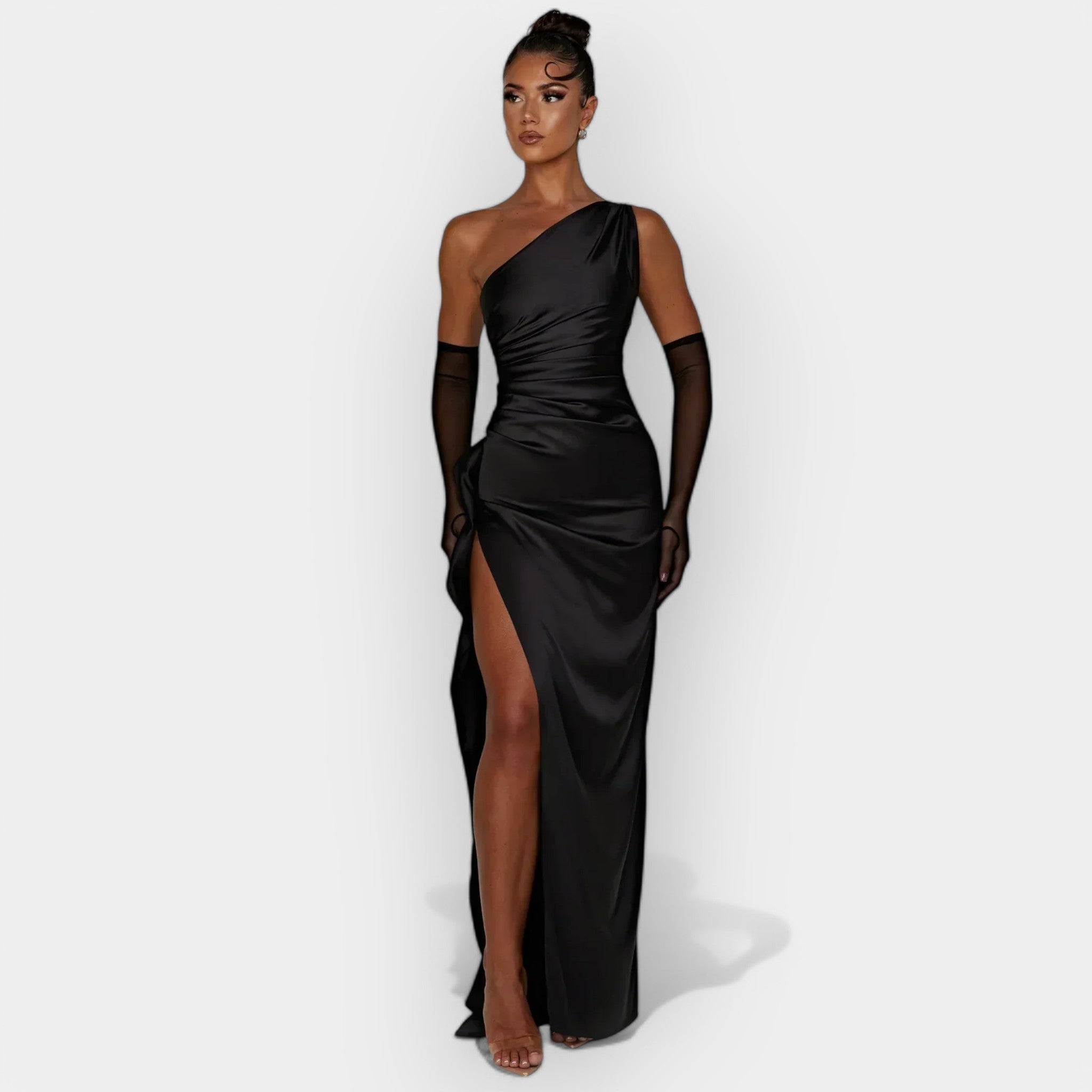 Rochie satinată rafinată