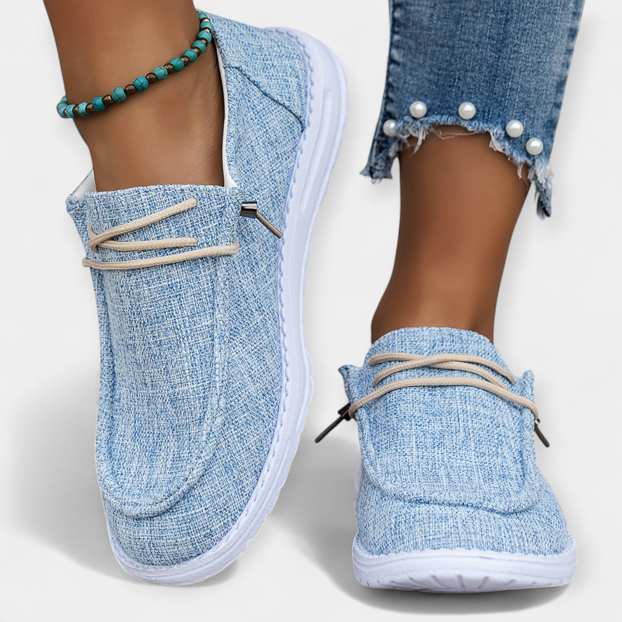 Pantofi casual din material textil
