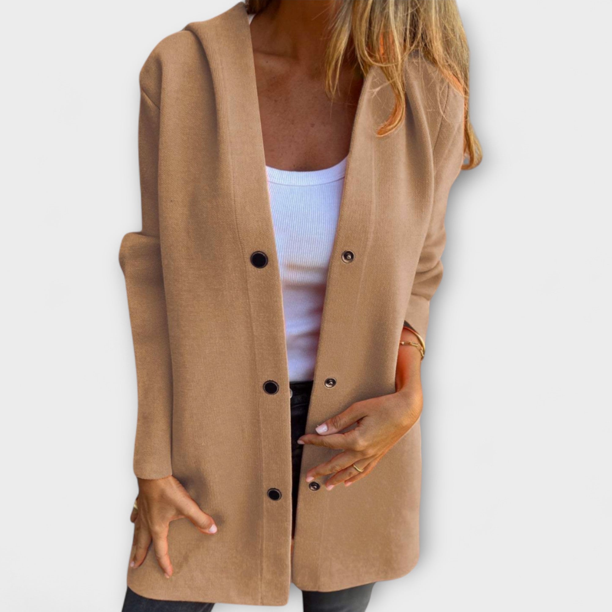 Zuzana – Casual Hoodie with Hood