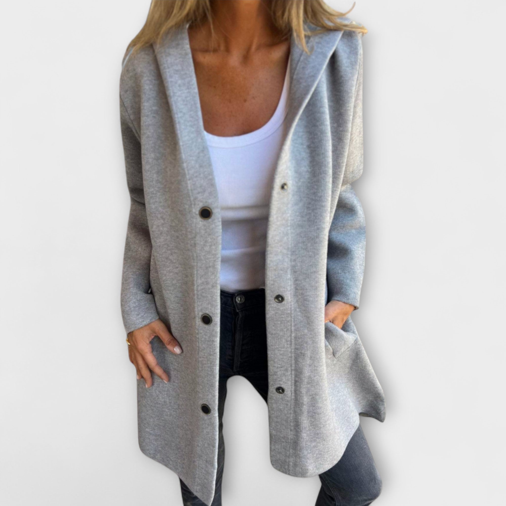 Zuzana – Casual Hoodie with Hood