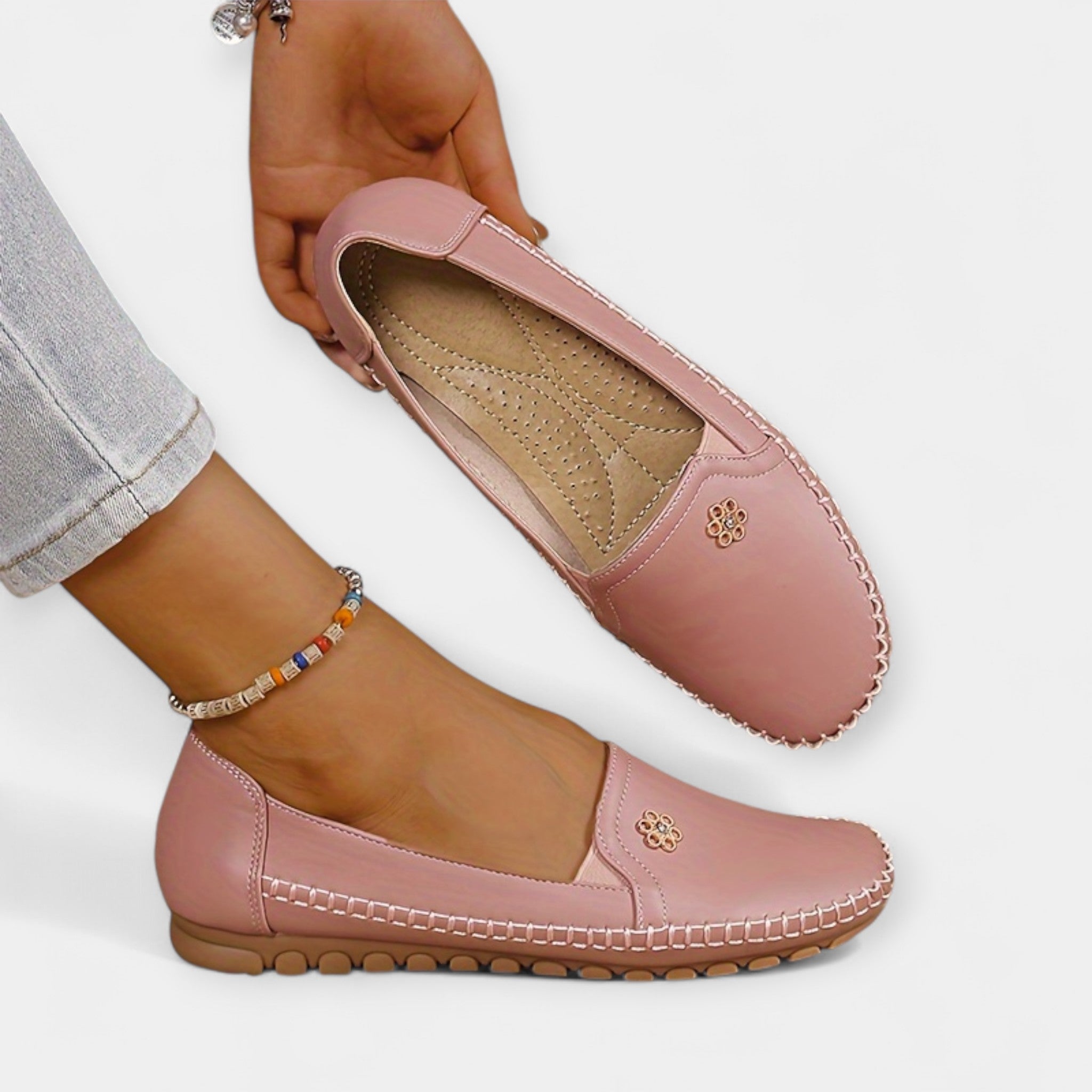 Pantofi slip-on cu talpă moale