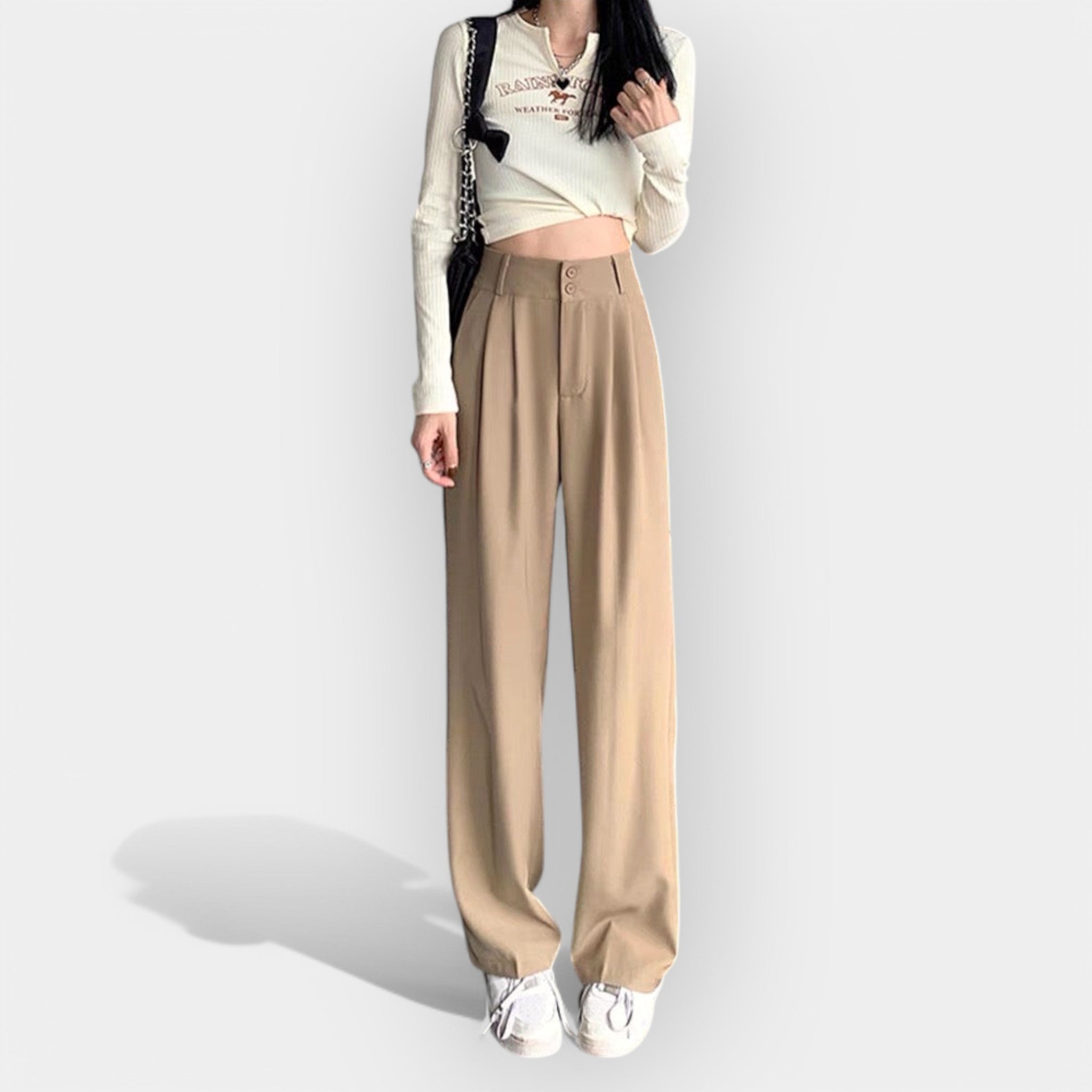 Pantaloni Largi Stil Korean