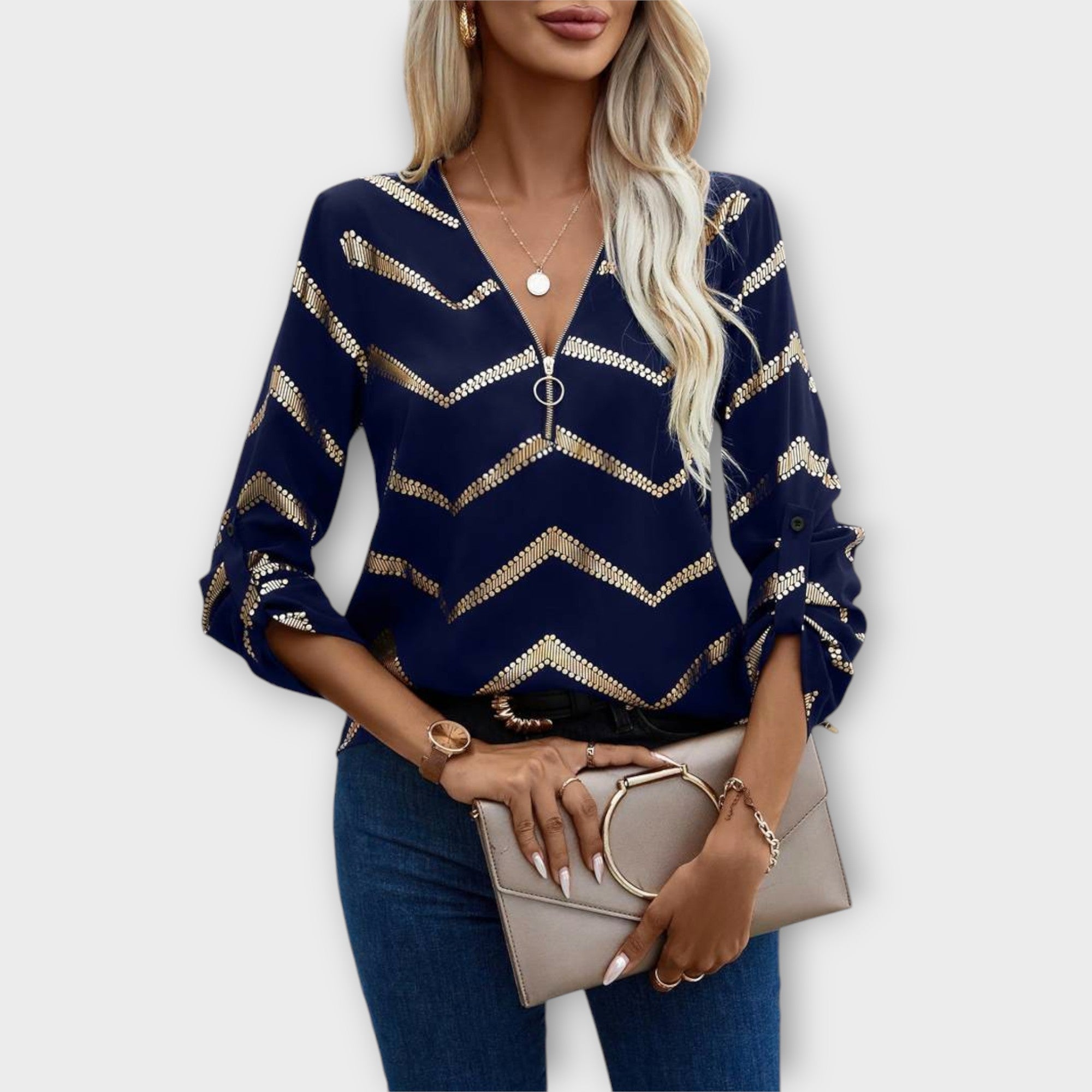 Emma - Nadčasová elegantná blúzka
