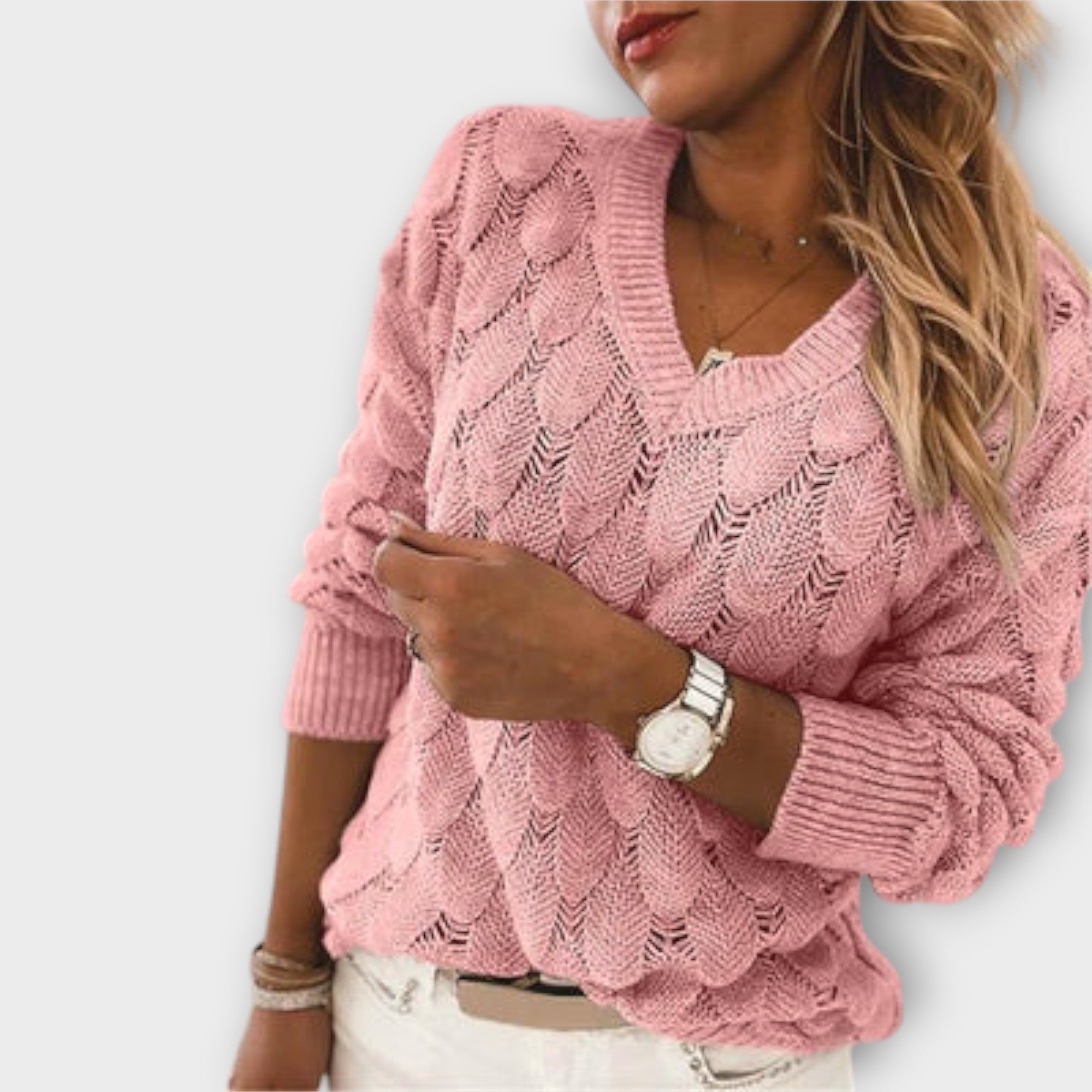 Noemier – V-Neck Pullover
