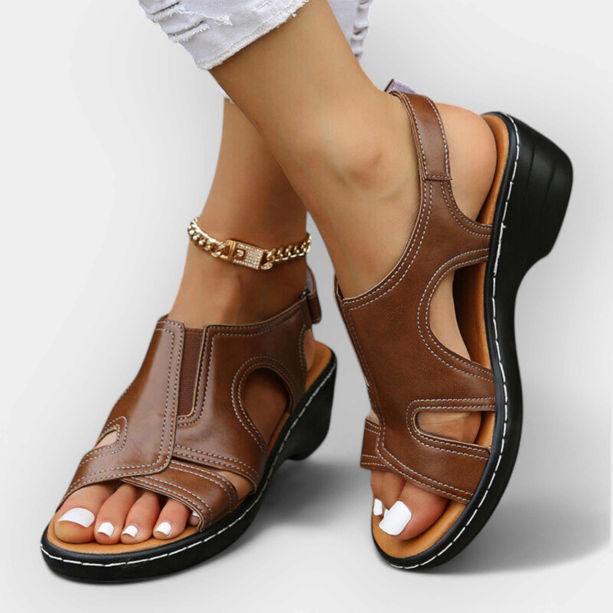 Sandale din piele cu stil