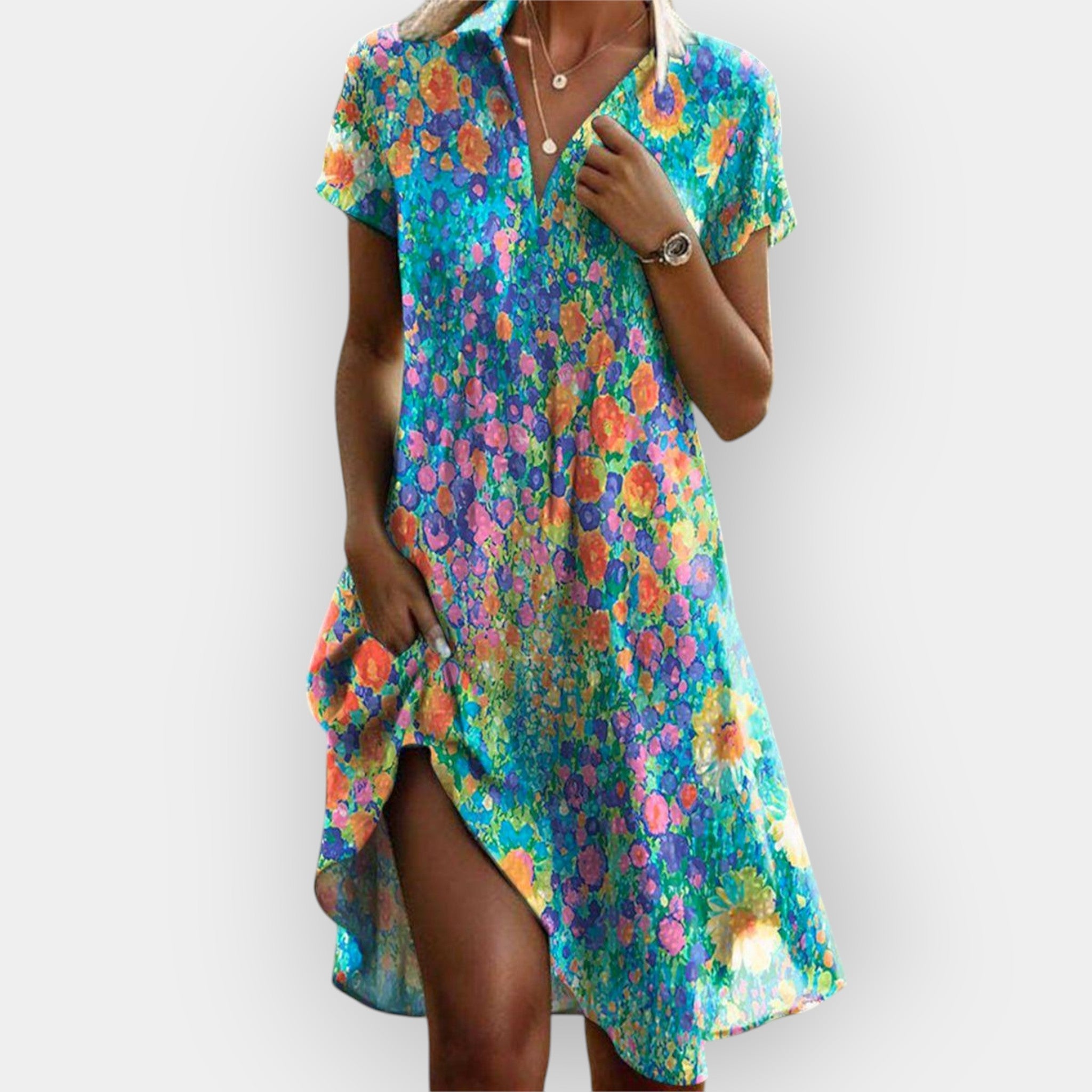 Rochie lejeră de vară Bohemian