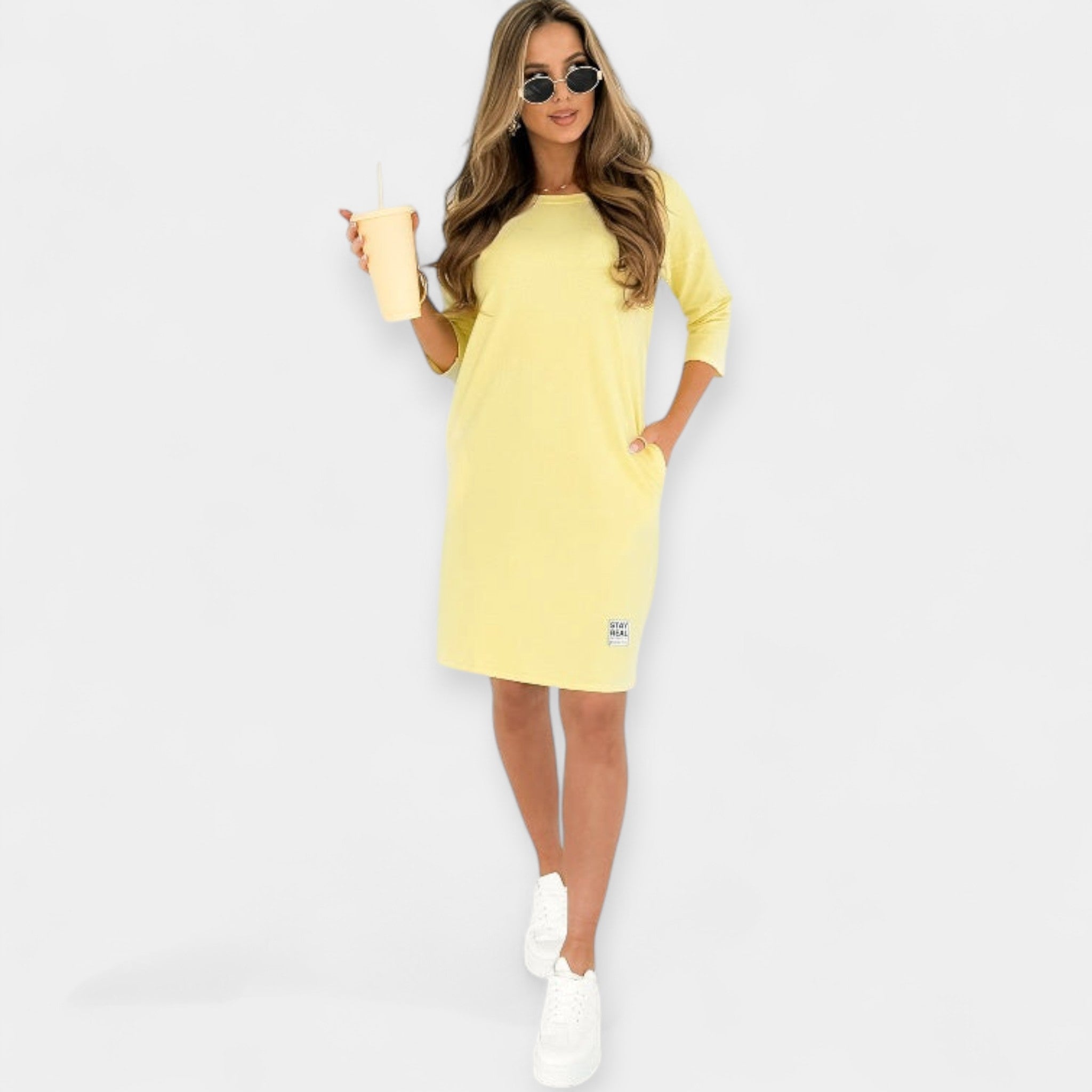 Casual Pocket Dress